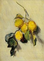 Клод Моне Ветка лимонов 1883г
